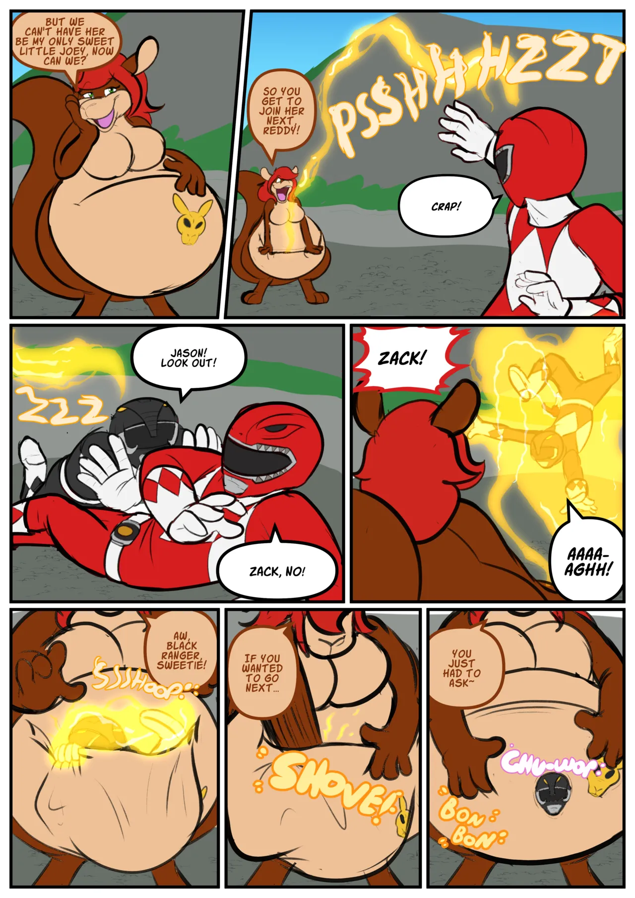 Power rangers momma roo page 4 full