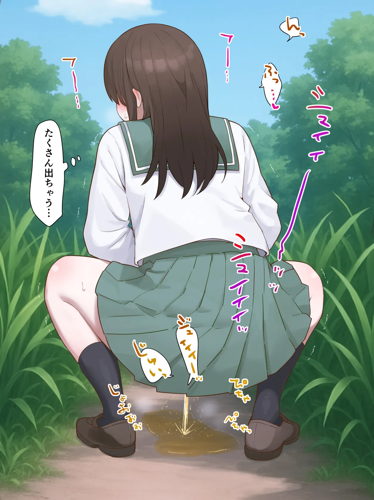 かくれんぼ中の限界女子 page 7 full