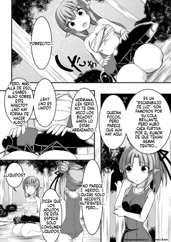 Mushi Karami Emaki ~Kouchuu to Elf no Shimai Jou~ page 8 full