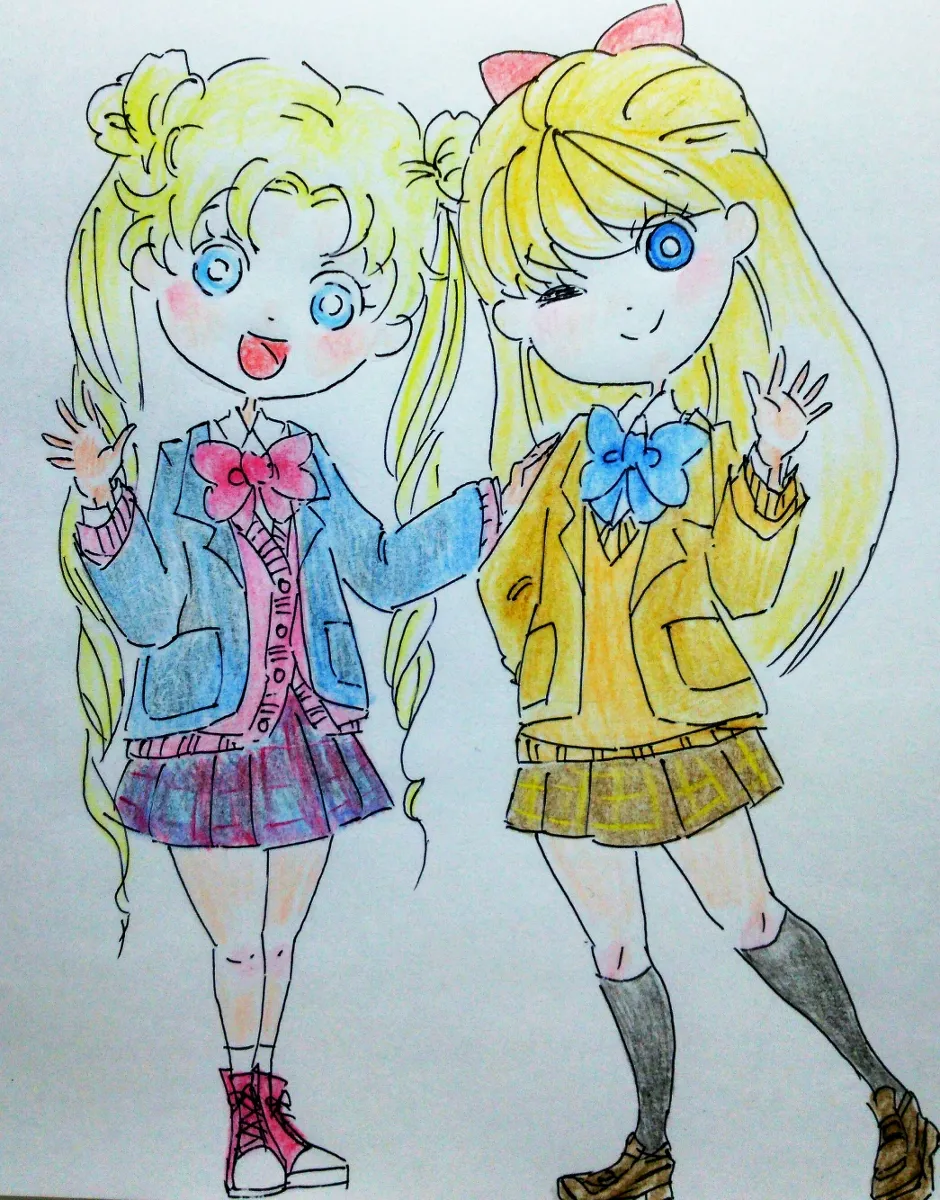 sailor moon art compilation page 3 full