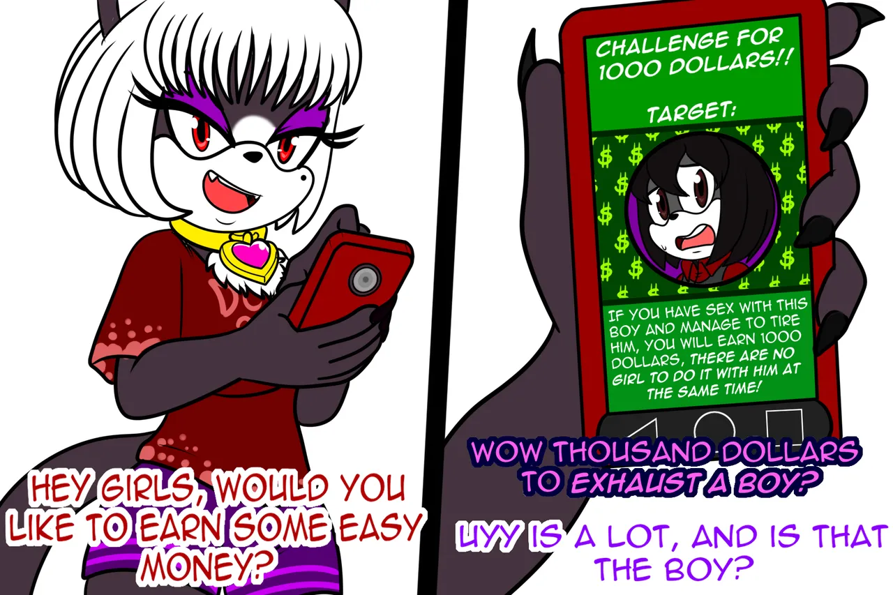 Frap vs the Fluffy Girls page 1 full