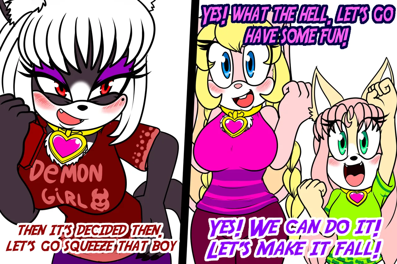 Frap vs the Fluffy Girls page 4 full