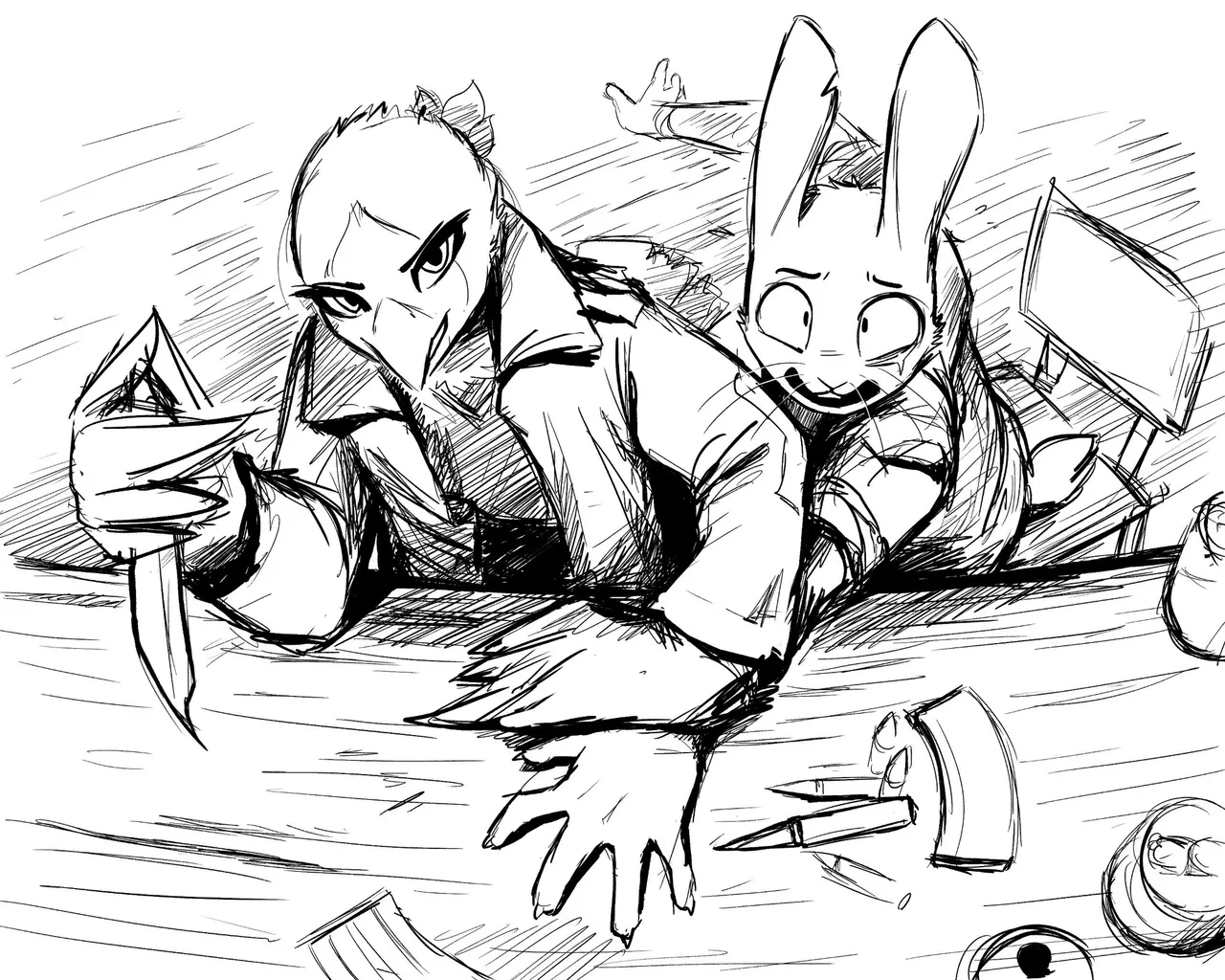 A Little Knife Trick + Extras page 4 full