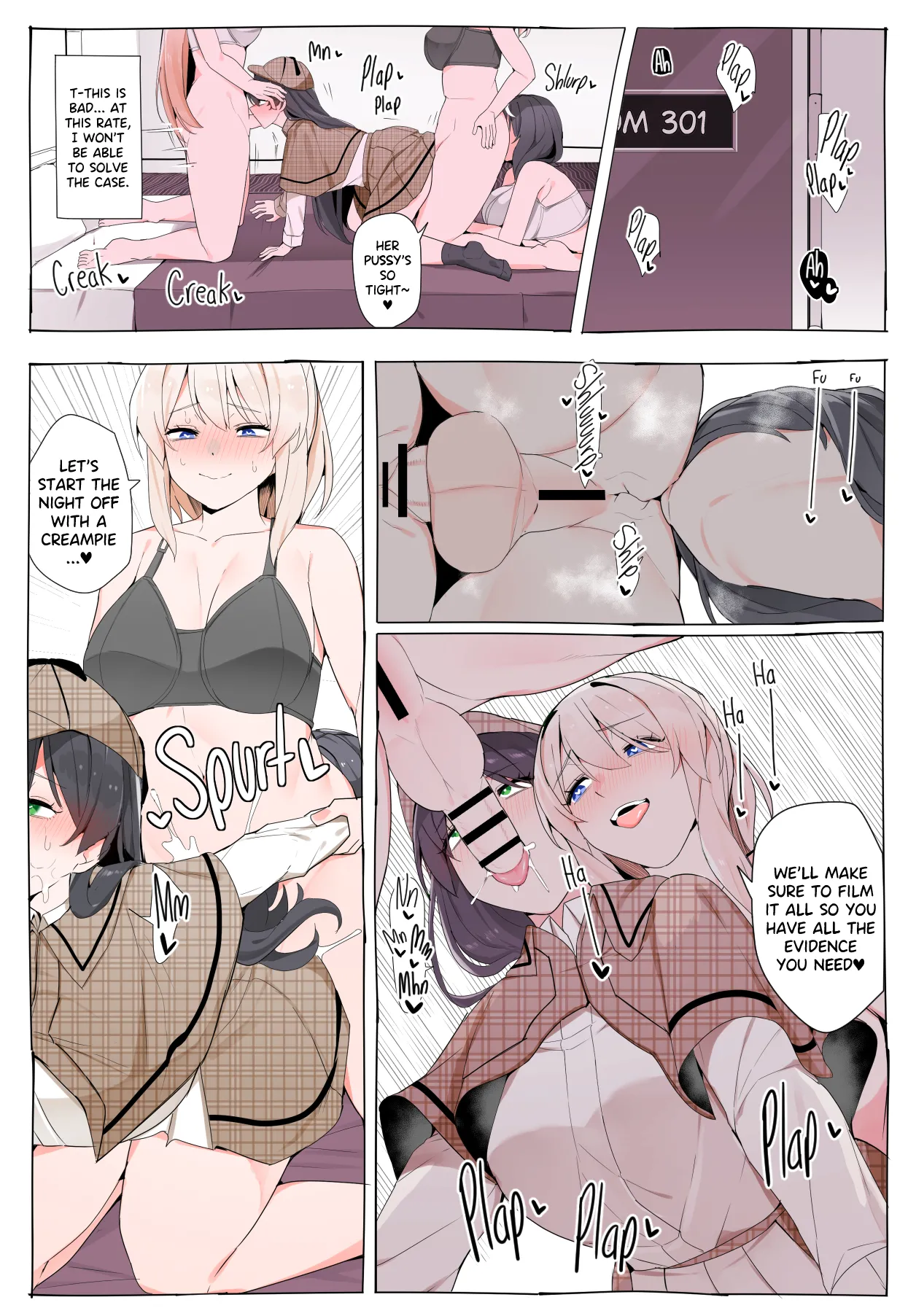 Useless Perverted Detective's Failed Case page 4 full