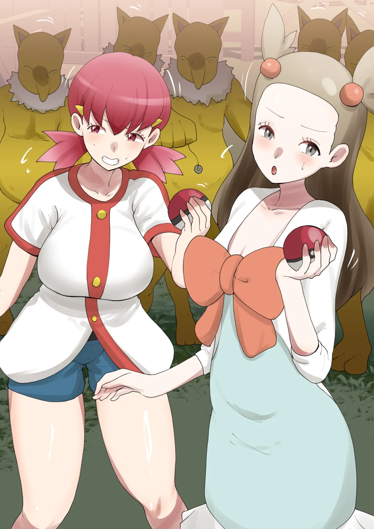 スリーパーと育て屋に入るアカネとミカン…💕 page 7 full