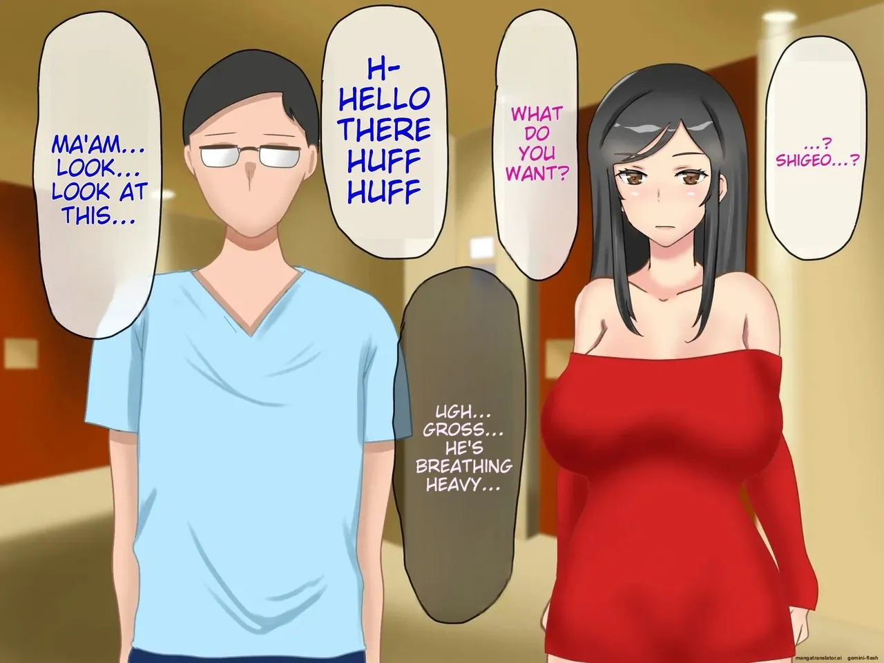 Musuko no Dokyuusei ni NTR &amp; Haramaserareta Kyonyuu Bijin Haha page 4 full