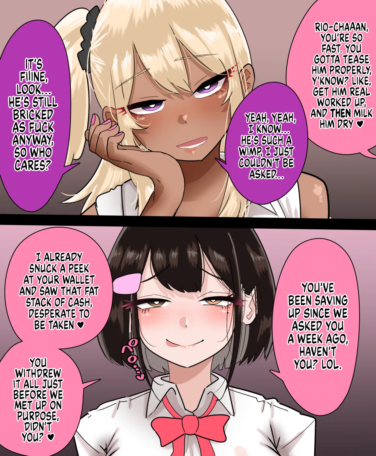 Rio &amp; Yuka have their eyes on his summer bonus! page 8 full