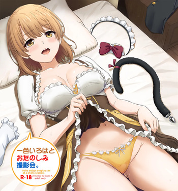 Isshiki Iroha to Otanoshimi Satsueikai. - Iroha enjoys cosplay sex at a photo session. cover