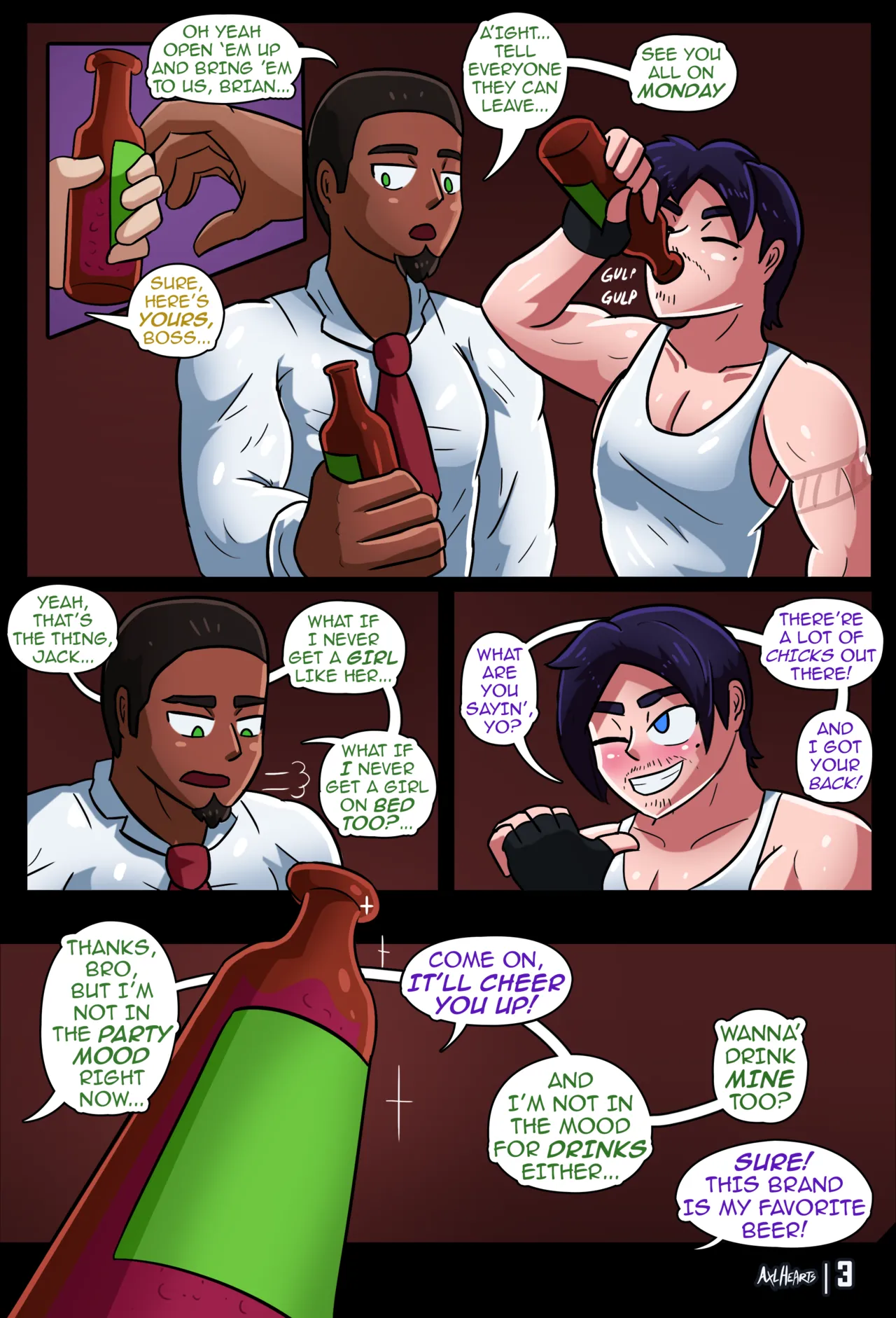 DRUNKEN GAL page 5 full