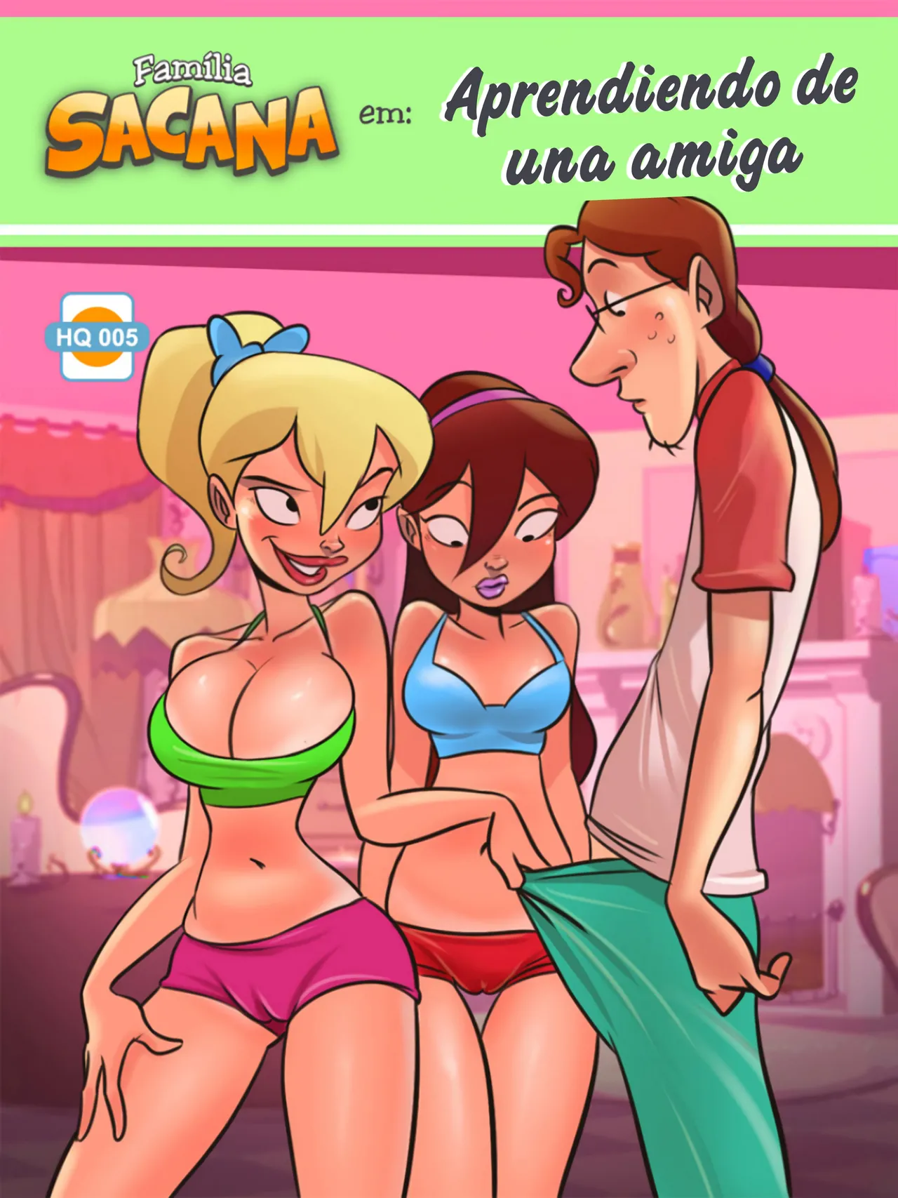 Familia Sacana 05 - Aprendiendo de una amiga page 1 full