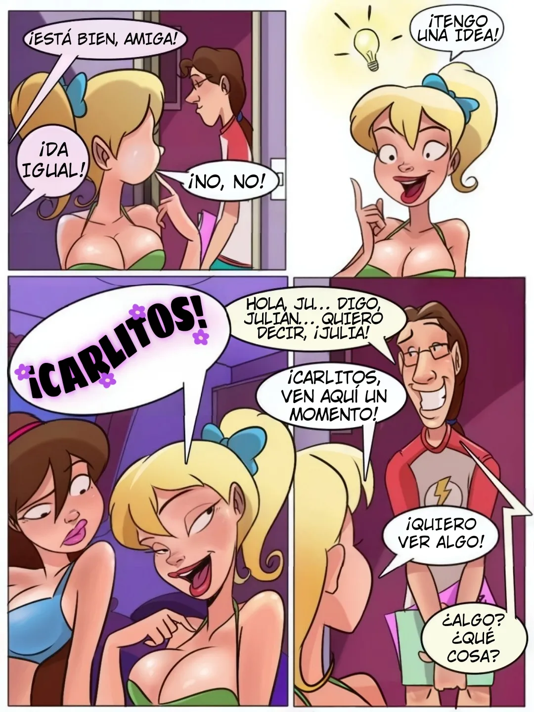 Familia Sacana 05 - Aprendiendo de una amiga page 4 full