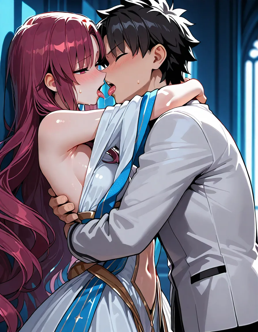 名無しのあに◯ん民 Gudao x Bazett Fraga McRemitz page 4 full