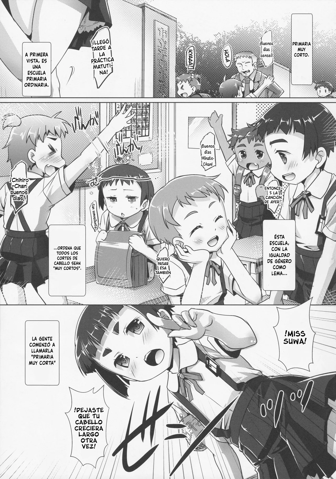 Shiritsu Beri=Shogakkou e Youkoso! - ¡Bienvenidos a la Primaria de Niñas de Cabello Muy Corto! page 2 full