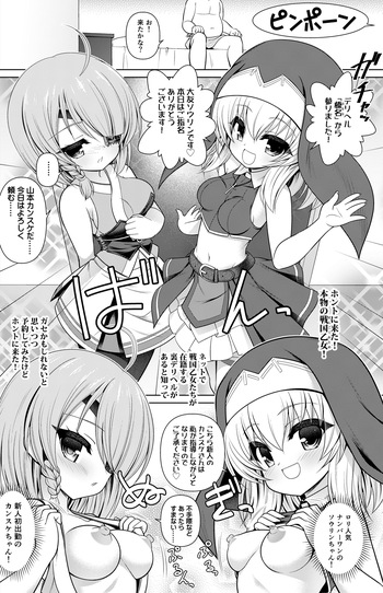 Sengoku Otome Manga cover
