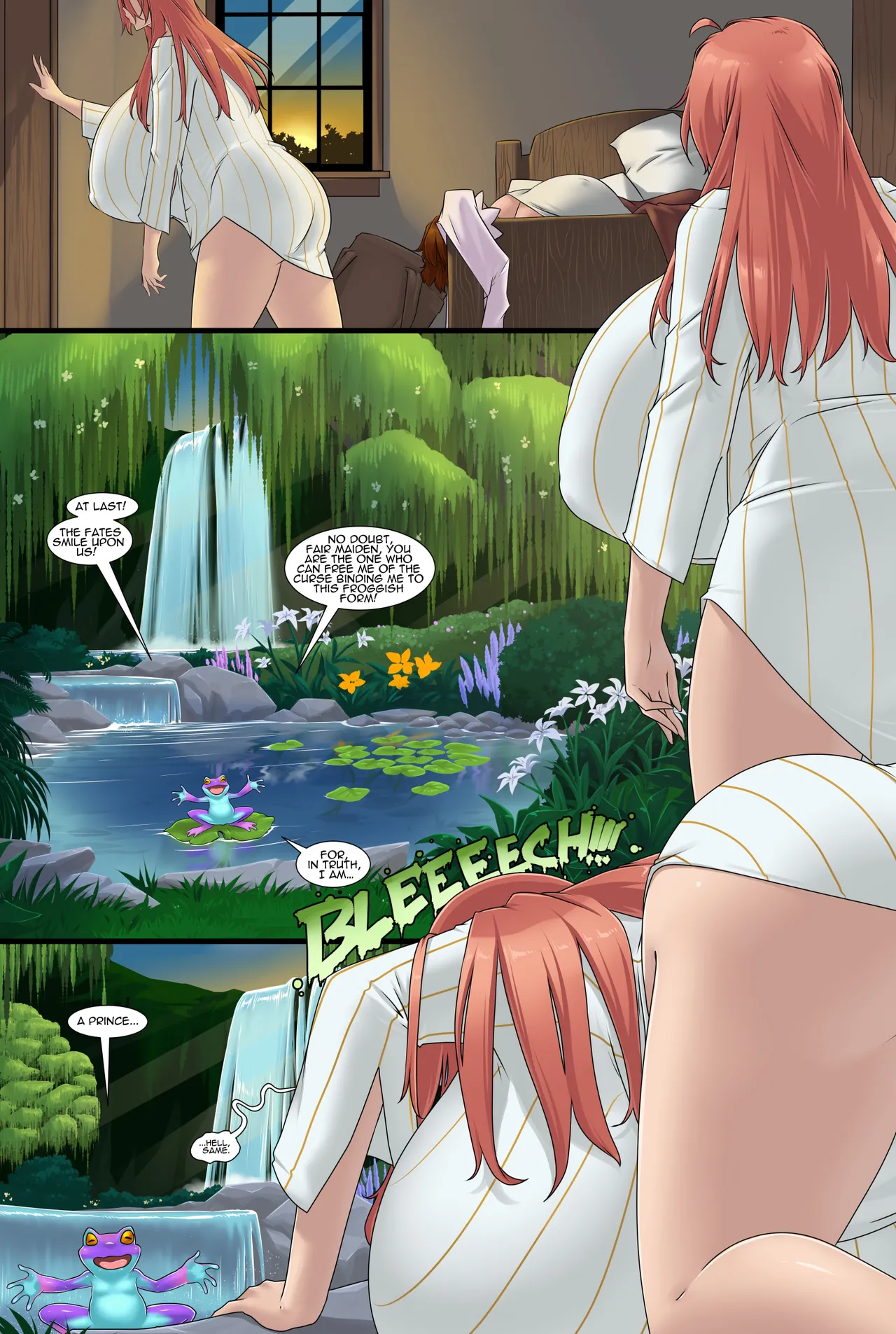 Prince Ming and the Frog page 3 full