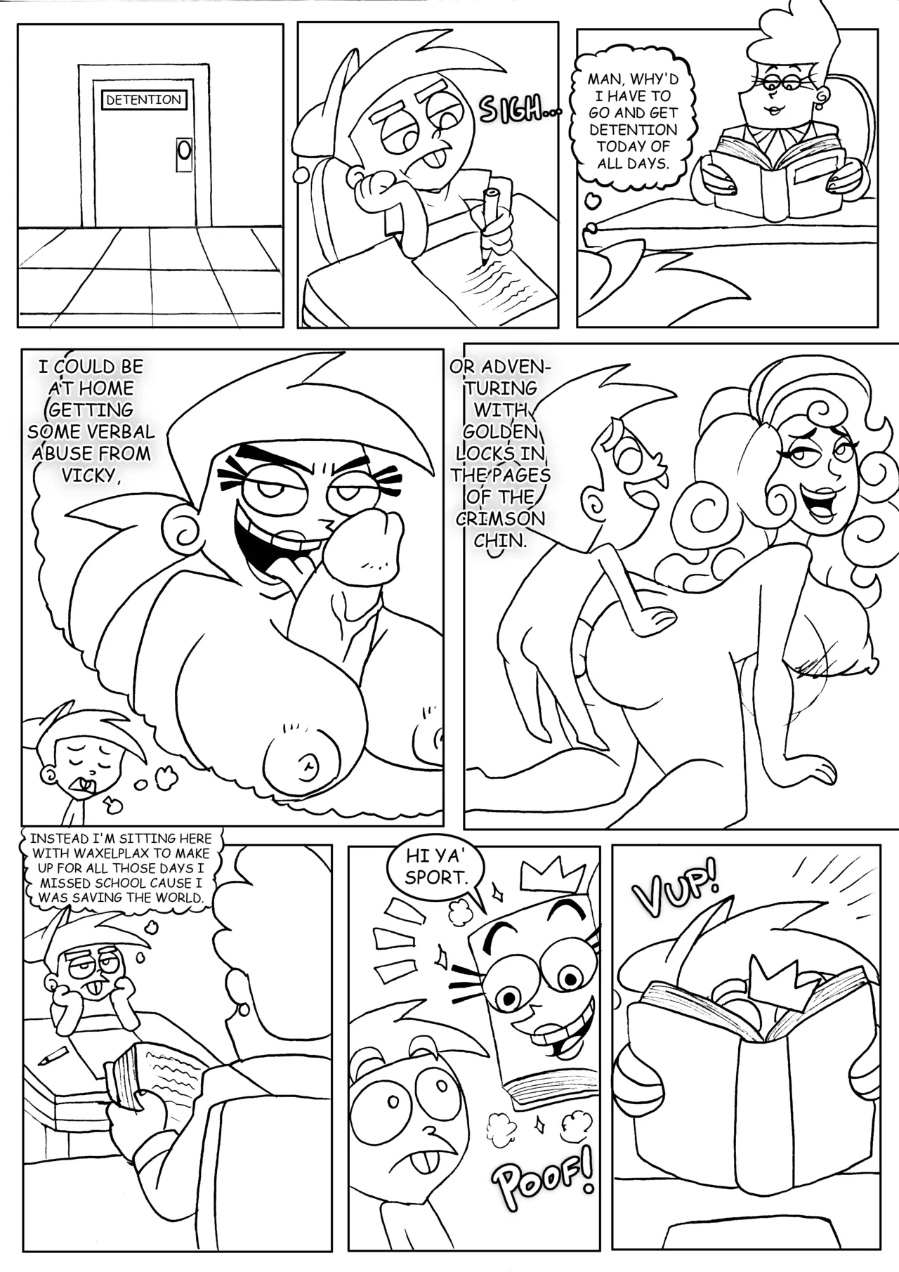 Detention Blue Balls Compilation page 1 full