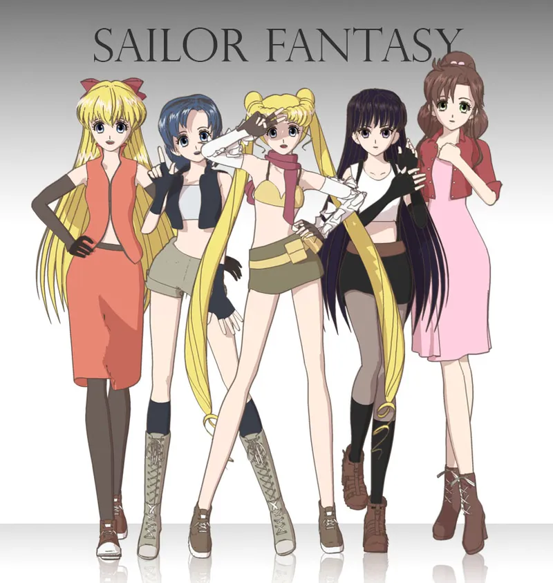 sailor moon art compilation page 4 full