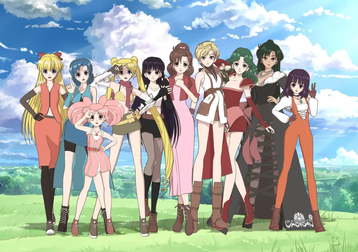 sailor moon art compilation page 8 full