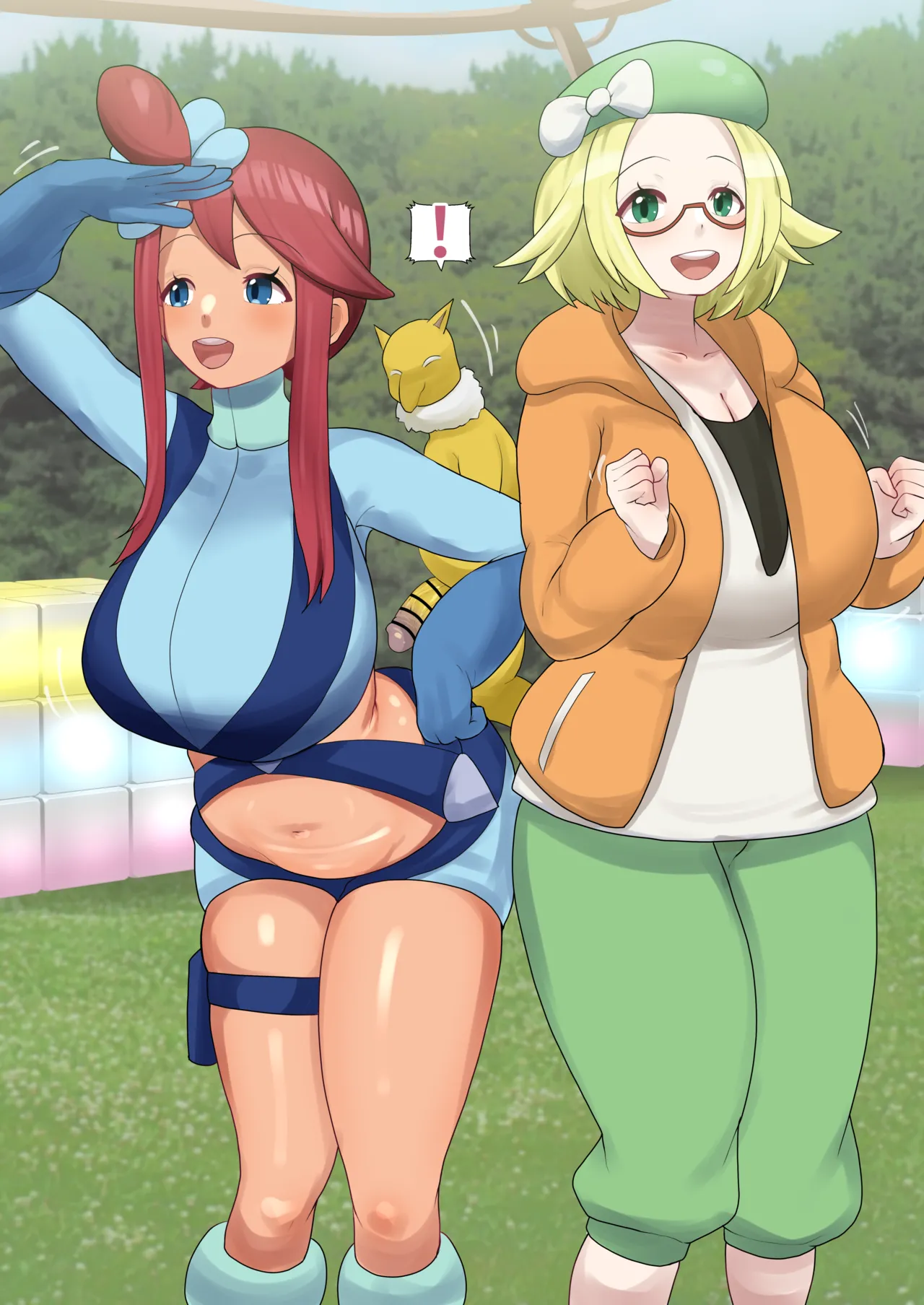 スリープの大量発生の調査にきたフウロとベル…♡♡ page 7 full