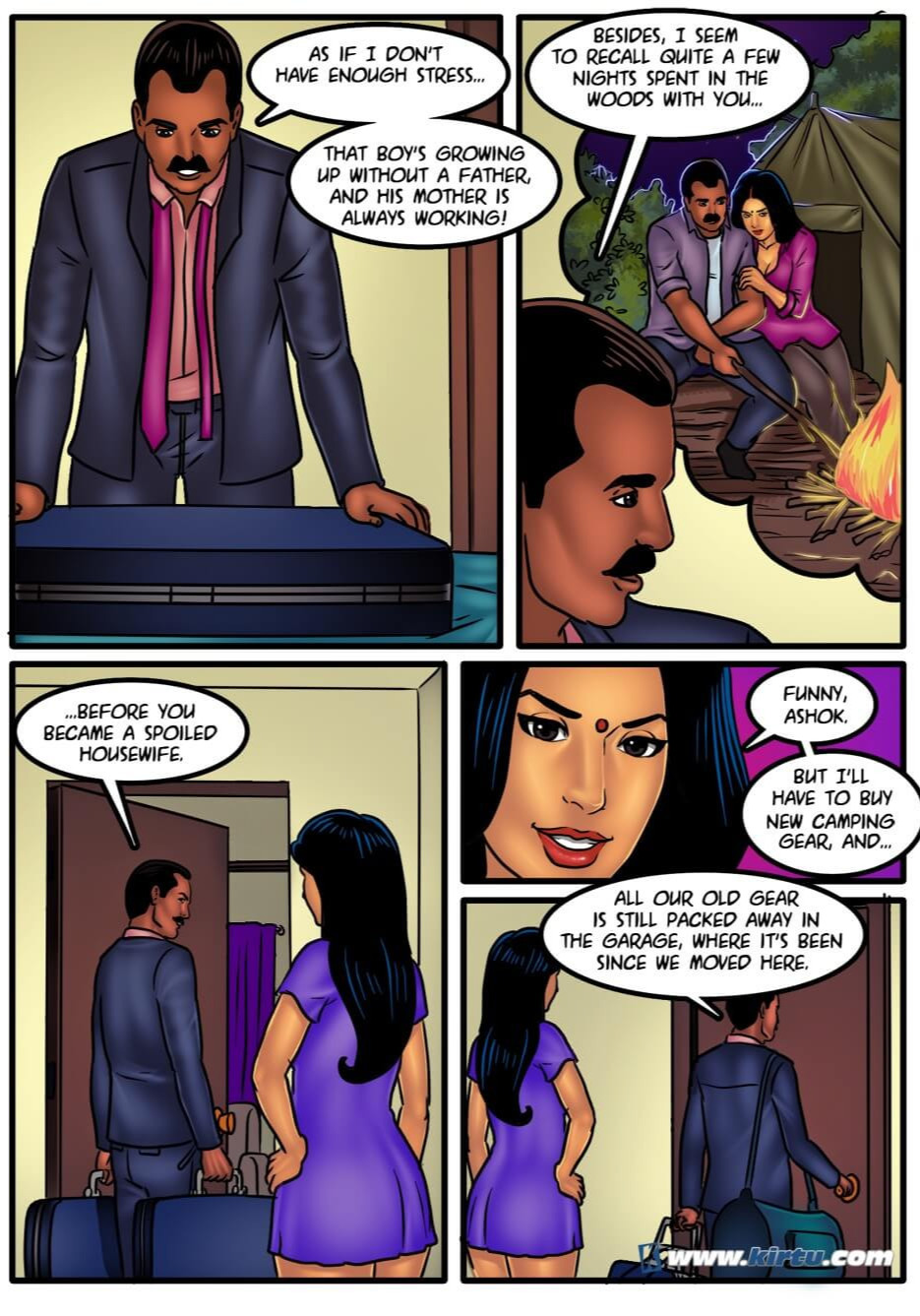 Savita Bhabhi Episode 51 Camping in the Cold page 3 full