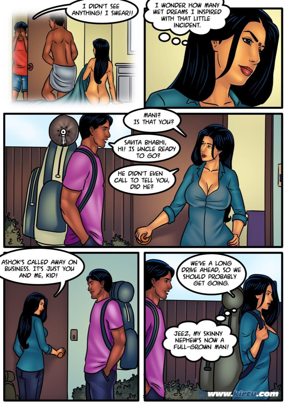 Savita Bhabhi Episode 51 Camping in the Cold page 7 full