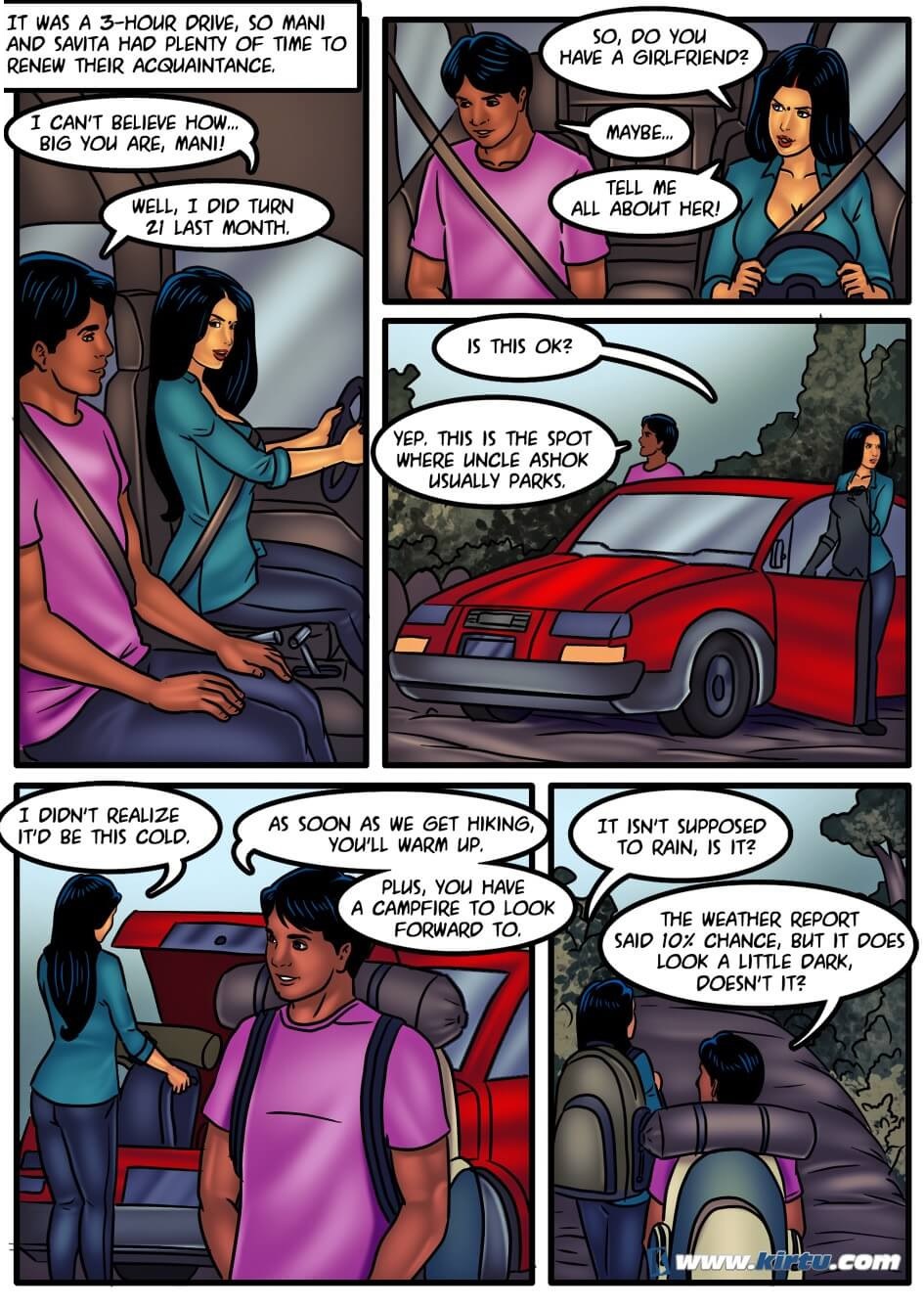 Savita Bhabhi Episode 51 Camping in the Cold page 8 full