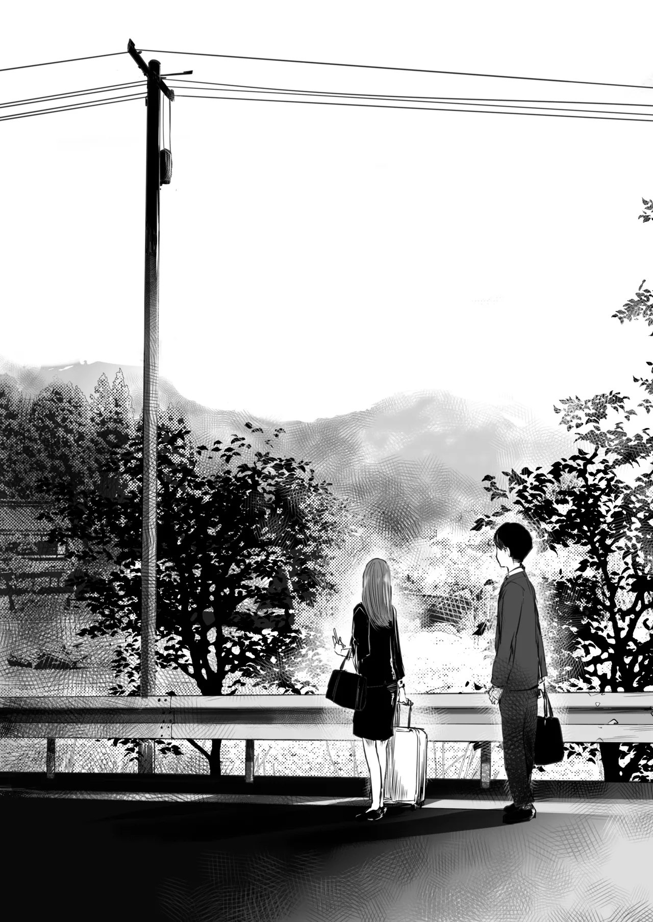 Shucchou, Kouhai to Aibeya. Yukishi Nure Hada ni Shiboritsukusareta Yoru | Sharing a Room With My Junior on a Business Trip. A Night Her Wet Yukata Skin Drained Me Dry page 6 full