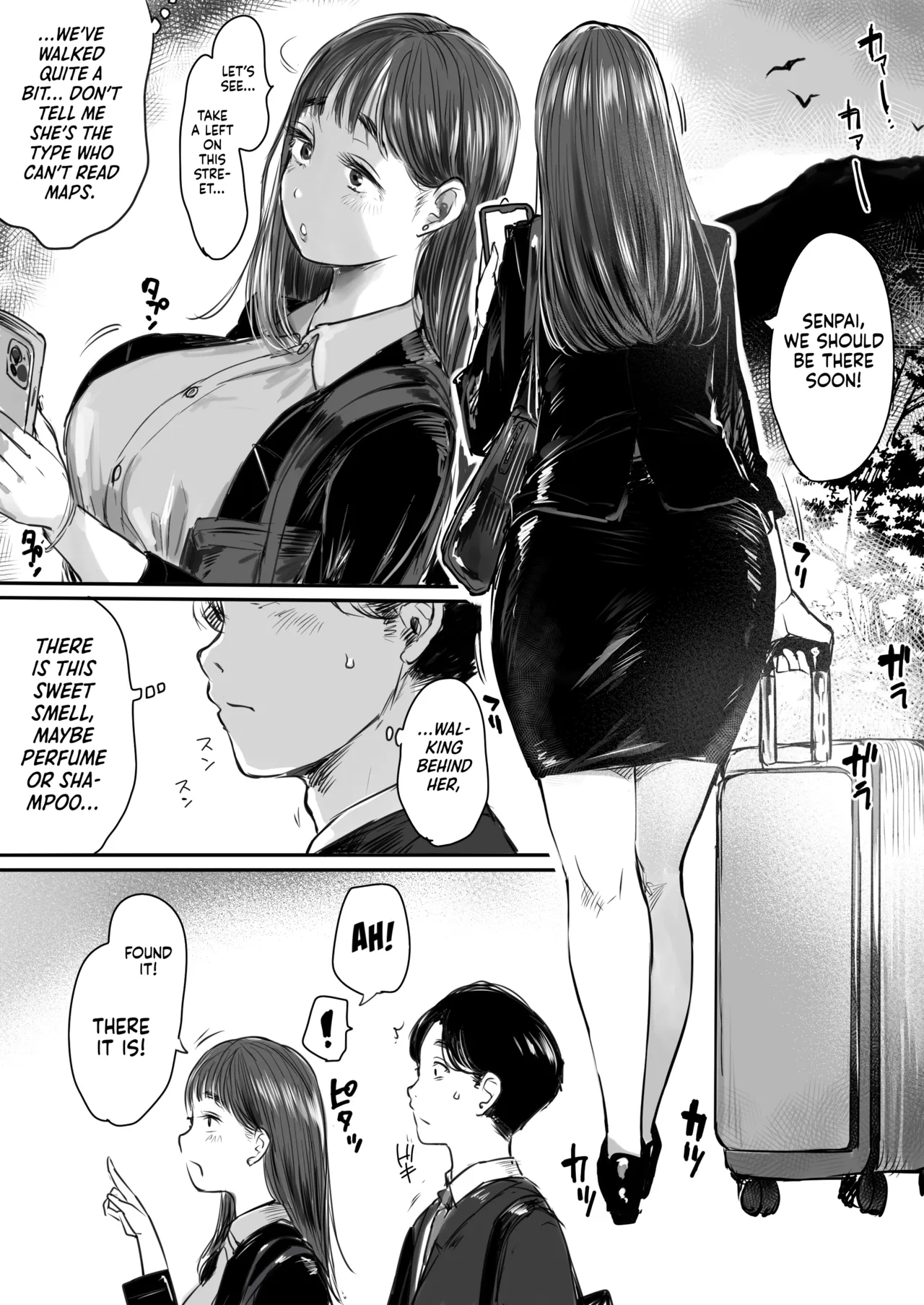 Shucchou, Kouhai to Aibeya. Yukishi Nure Hada ni Shiboritsukusareta Yoru | Sharing a Room With My Junior on a Business Trip. A Night Her Wet Yukata Skin Drained Me Dry page 7 full