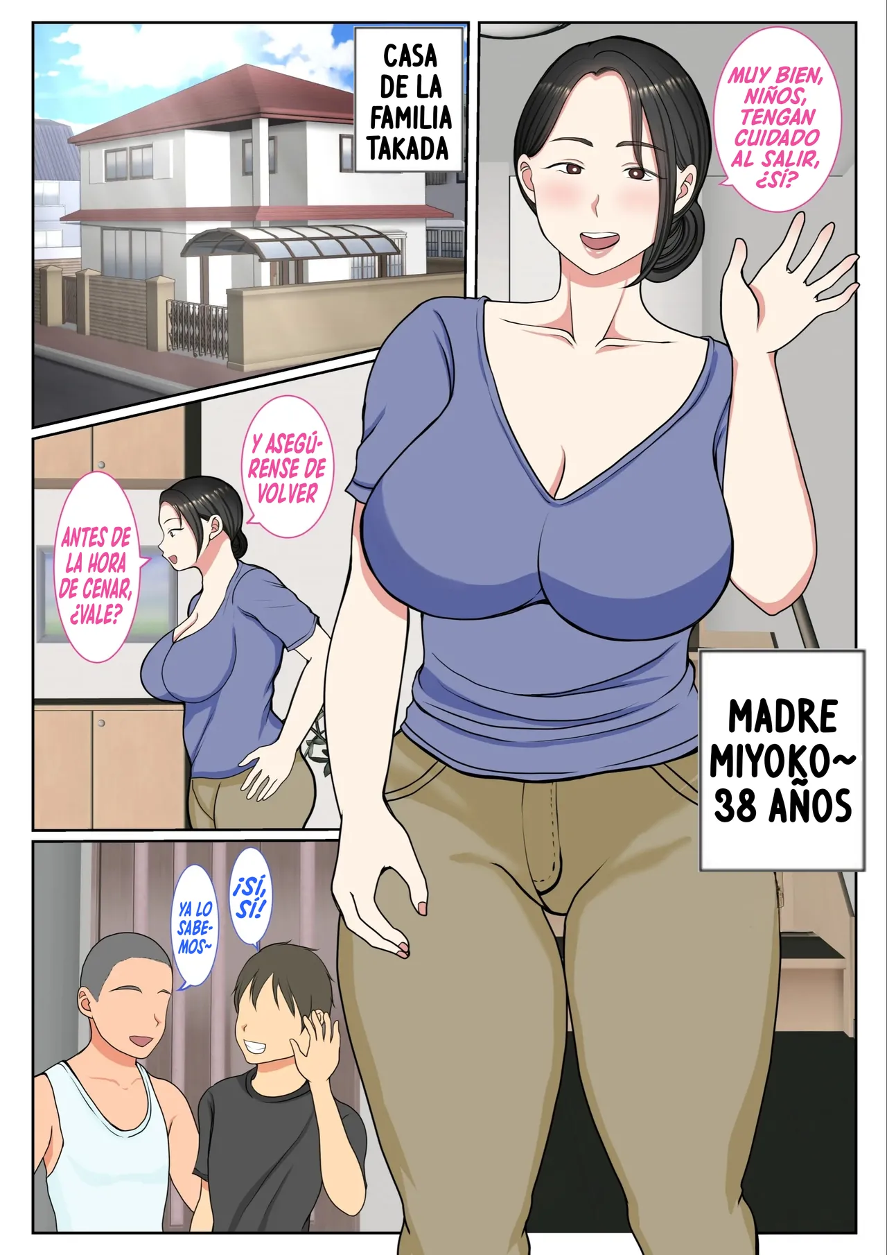 Suekko no Boku wa Mizugi Kaa-chan de Doutei Sotsugyou shichaimashita | La Historia De Cómo Yo, El Hijo Menor, Perdí Mi Virginidad Con Mi Madre En Traje De Baño page 2 full