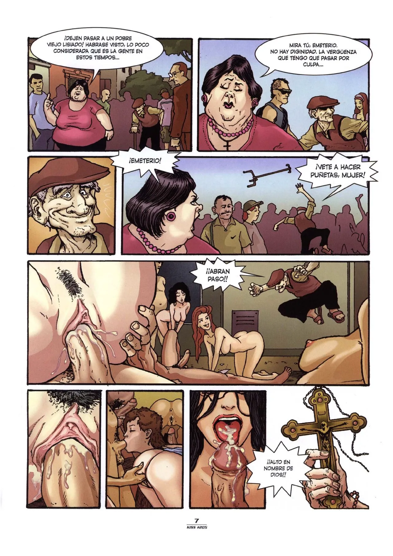 Kiss Comix #205 page 7 full