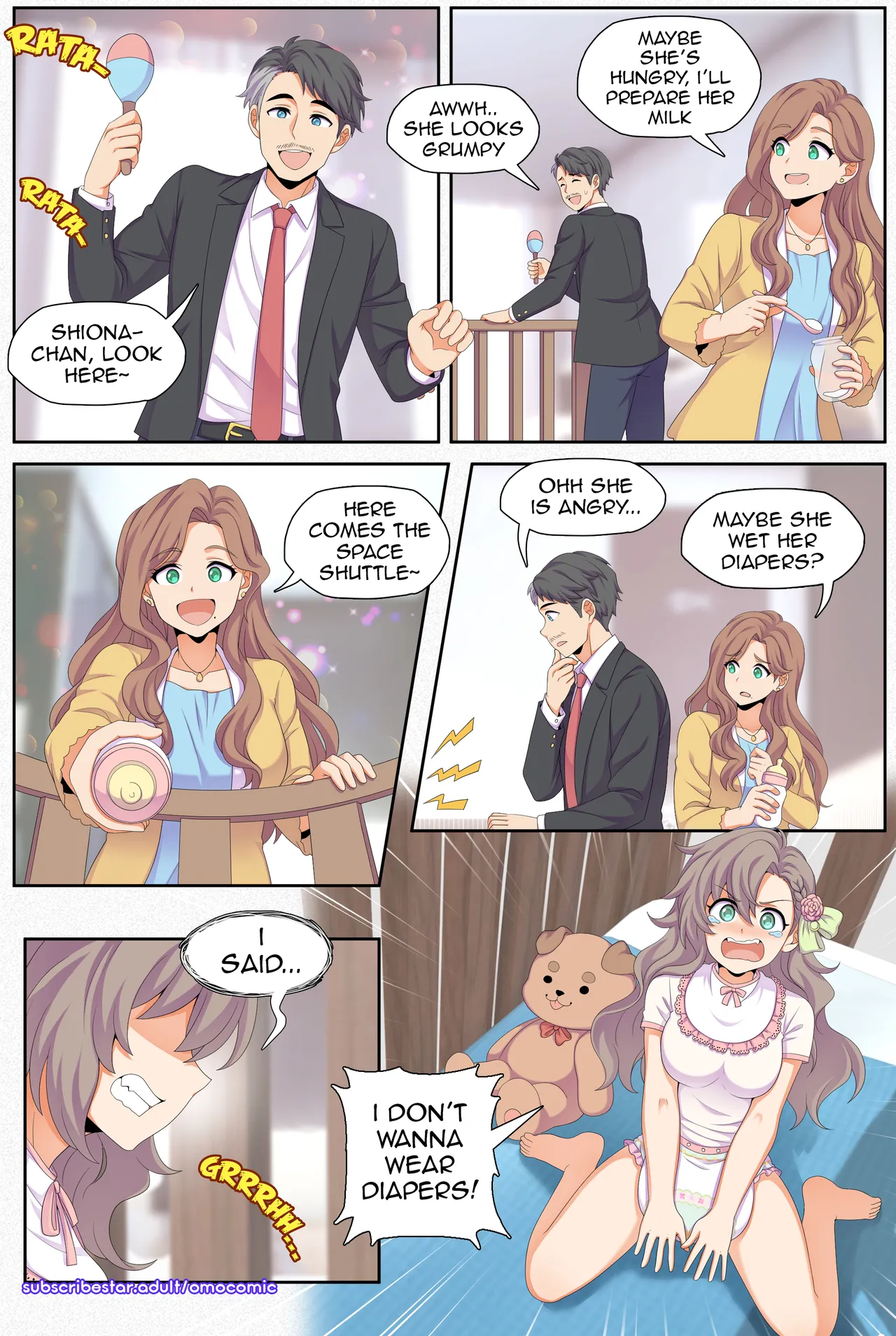 The Princess is a Baby Volume 1 page 3 full