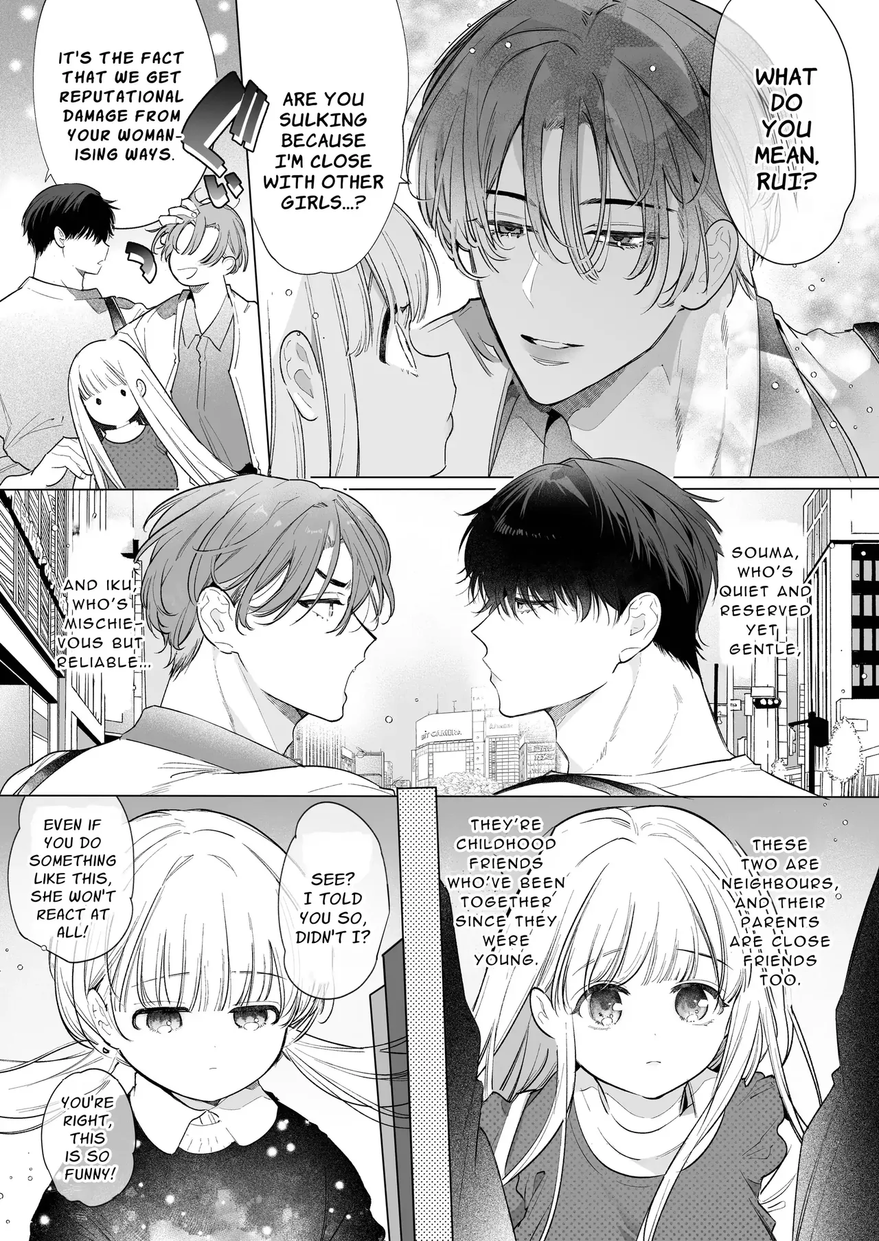 Friendship Breaking Maiden. ~wanting to be together forever, longtime friends have a threesome~ page 6 full