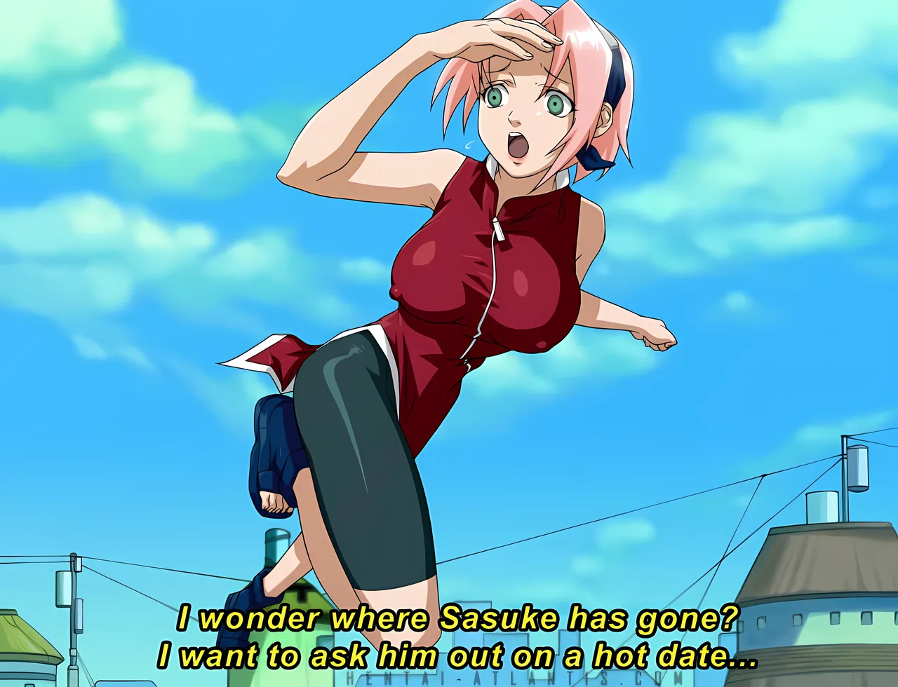 Sakura vs Ino - A Fight Over Sasuke's Affection page 1 full