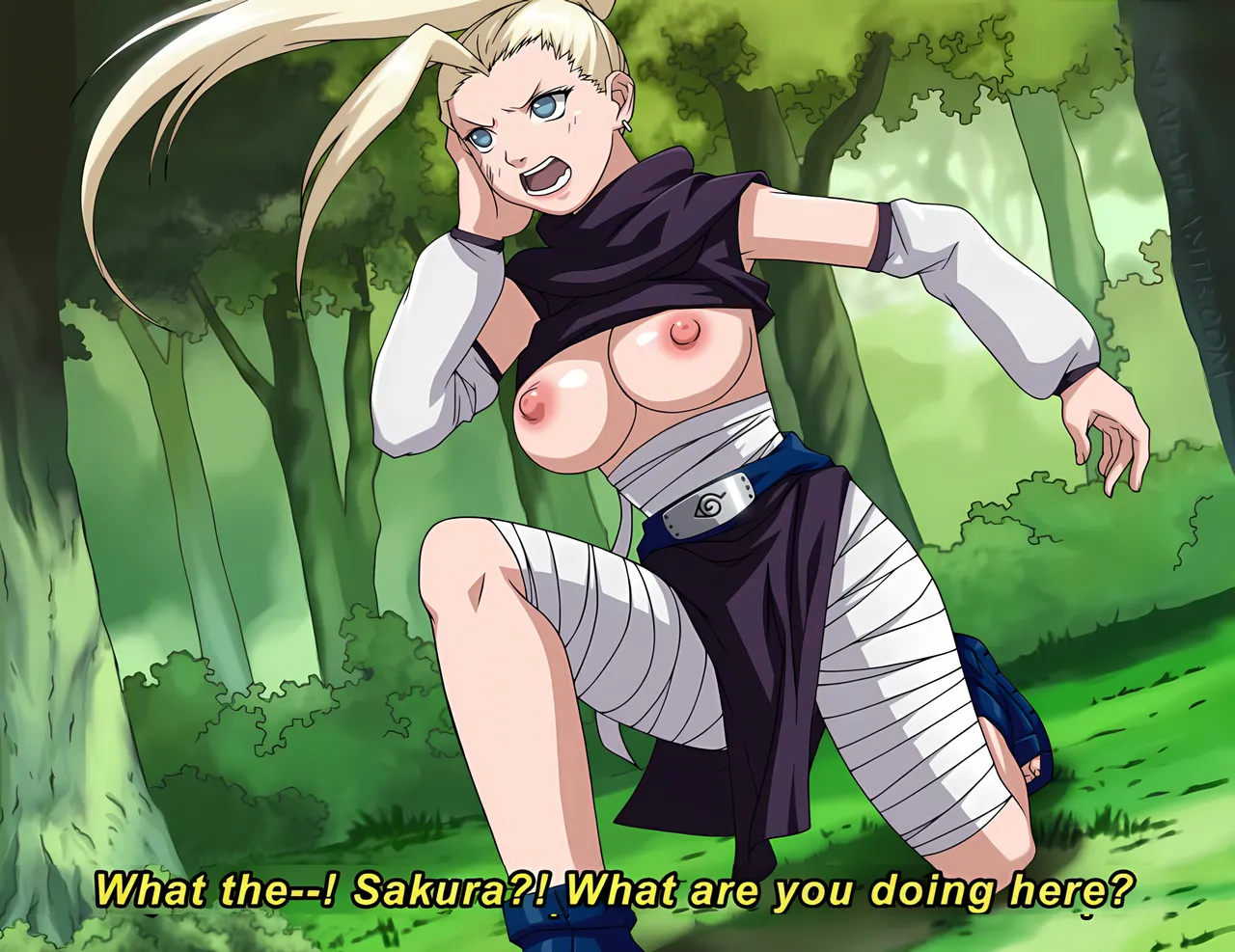 Sakura vs Ino - A Fight Over Sasuke's Affection page 5 full