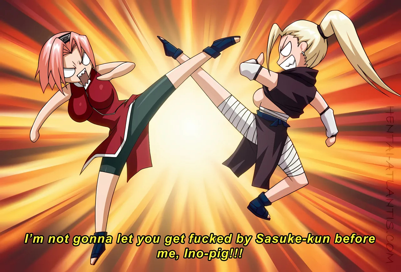 Sakura vs Ino - A Fight Over Sasuke's Affection page 6 full