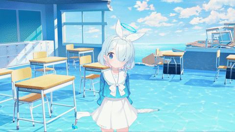 Blue Archive Live2D GIF page 1 full