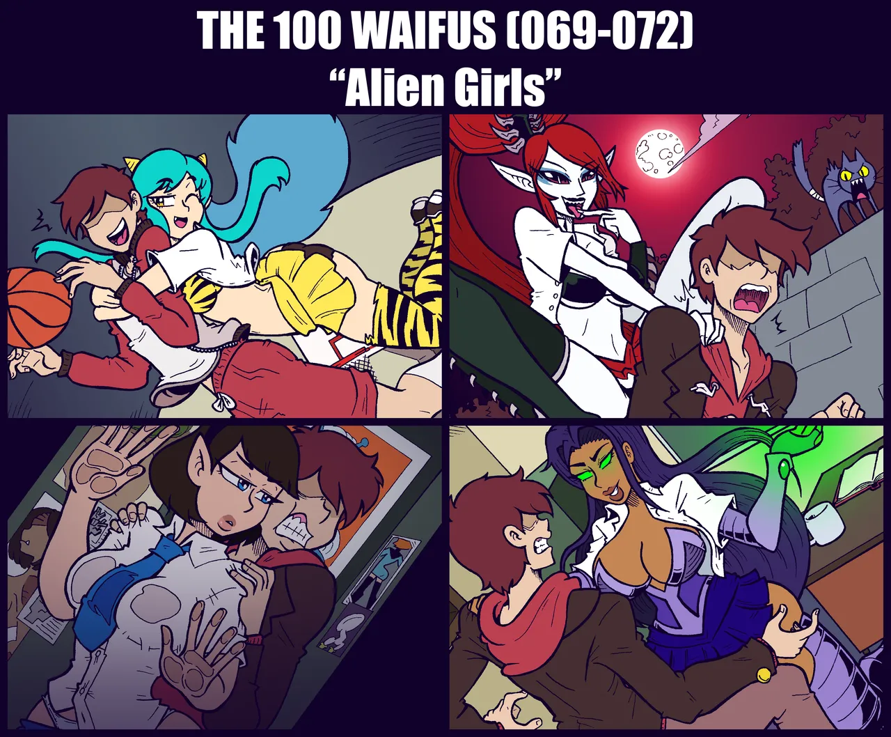 The 100 WAIFUS COMPLETE page 2 full