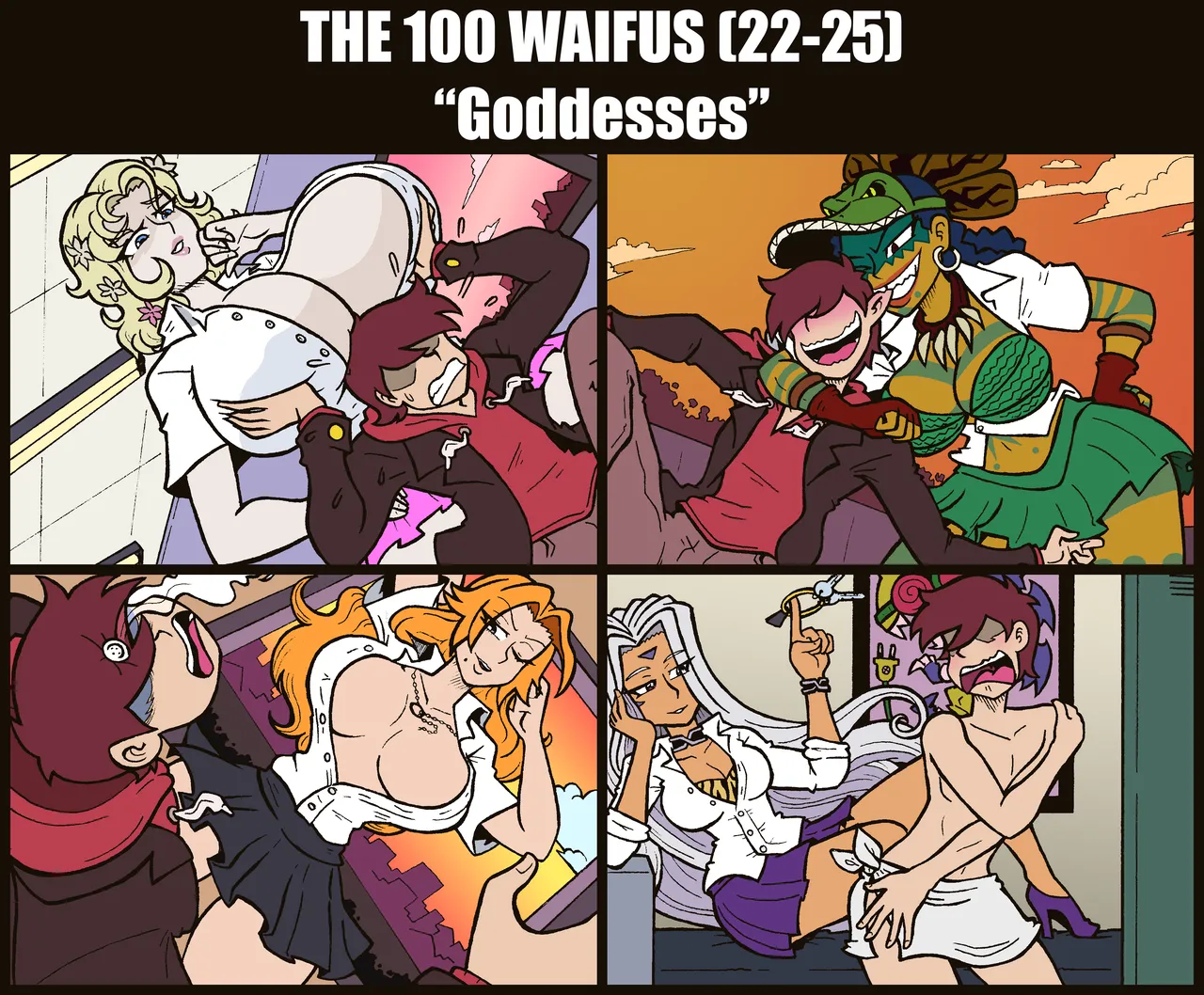 The 100 WAIFUS COMPLETE page 3 full
