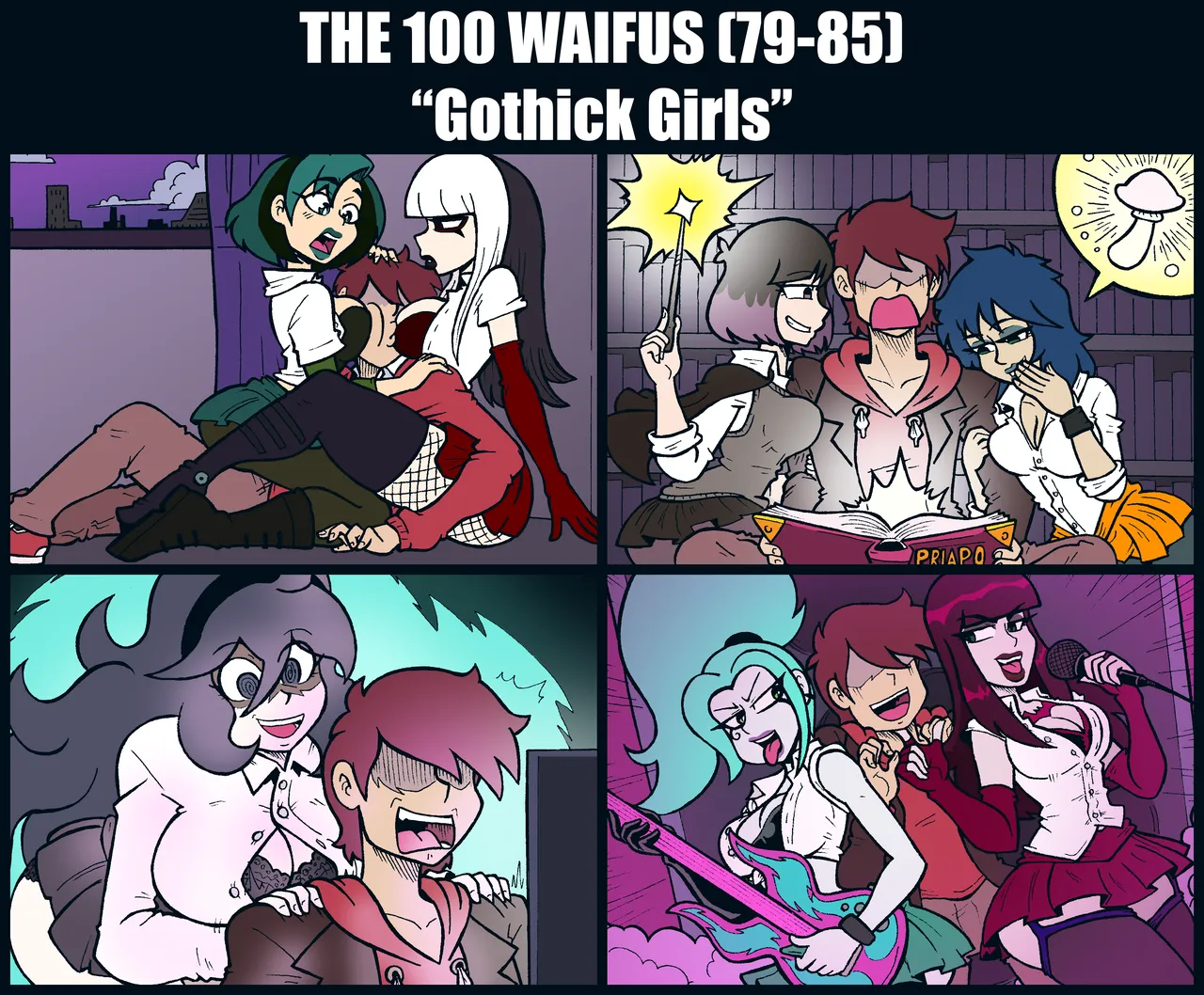 The 100 WAIFUS COMPLETE page 5 full