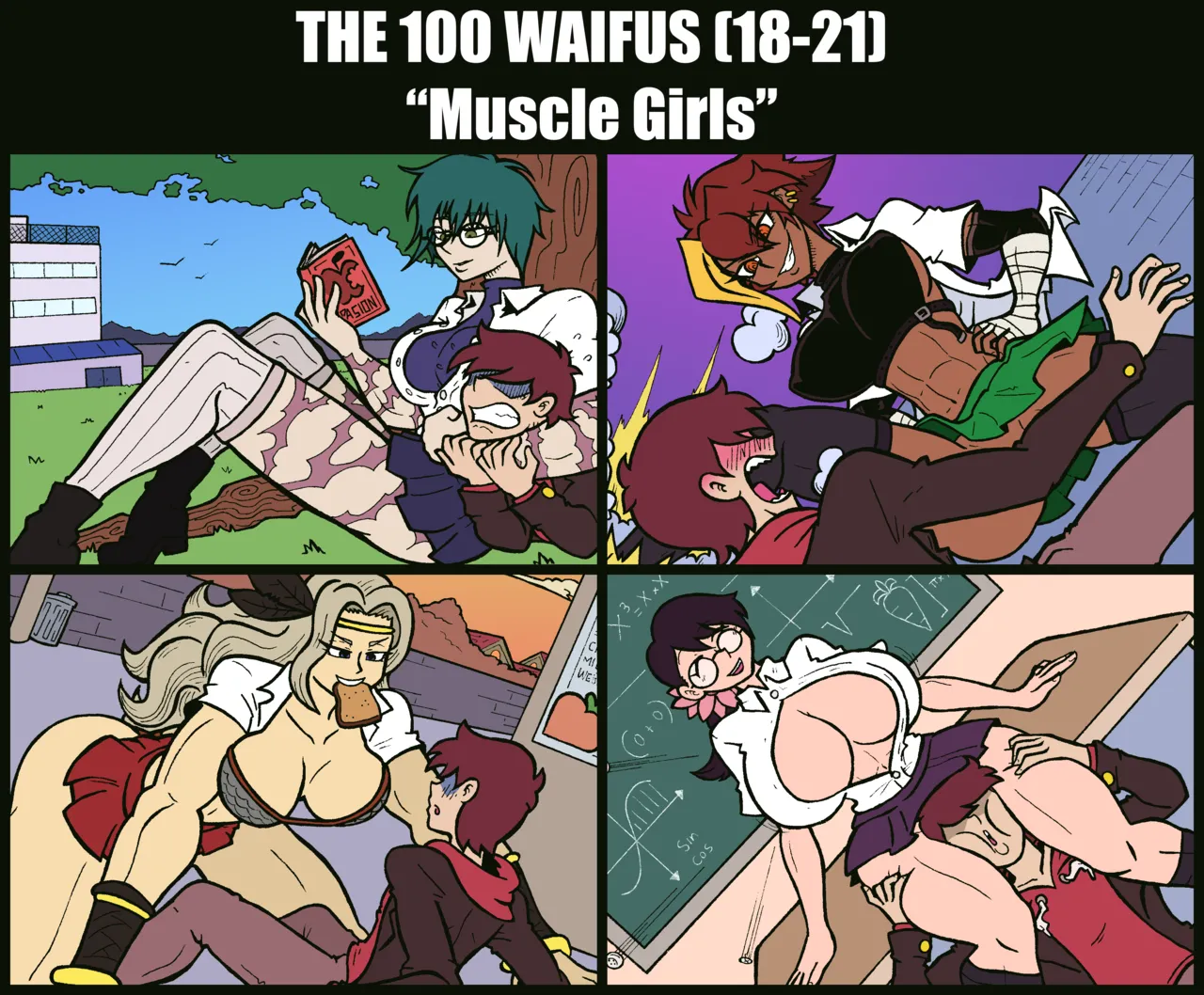 The 100 WAIFUS COMPLETE page 6 full