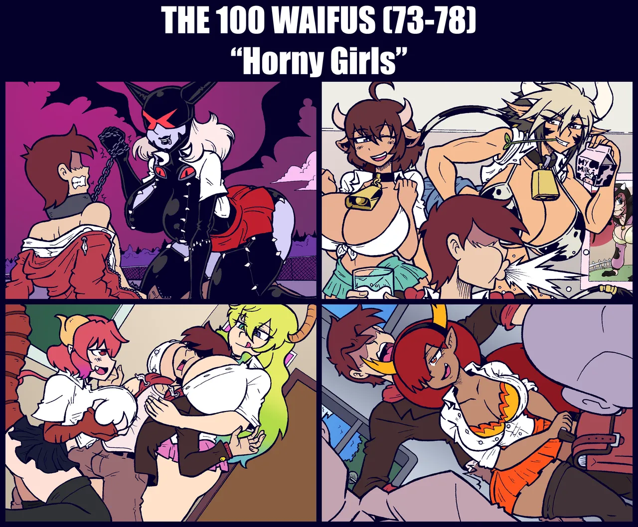 The 100 WAIFUS COMPLETE page 8 full