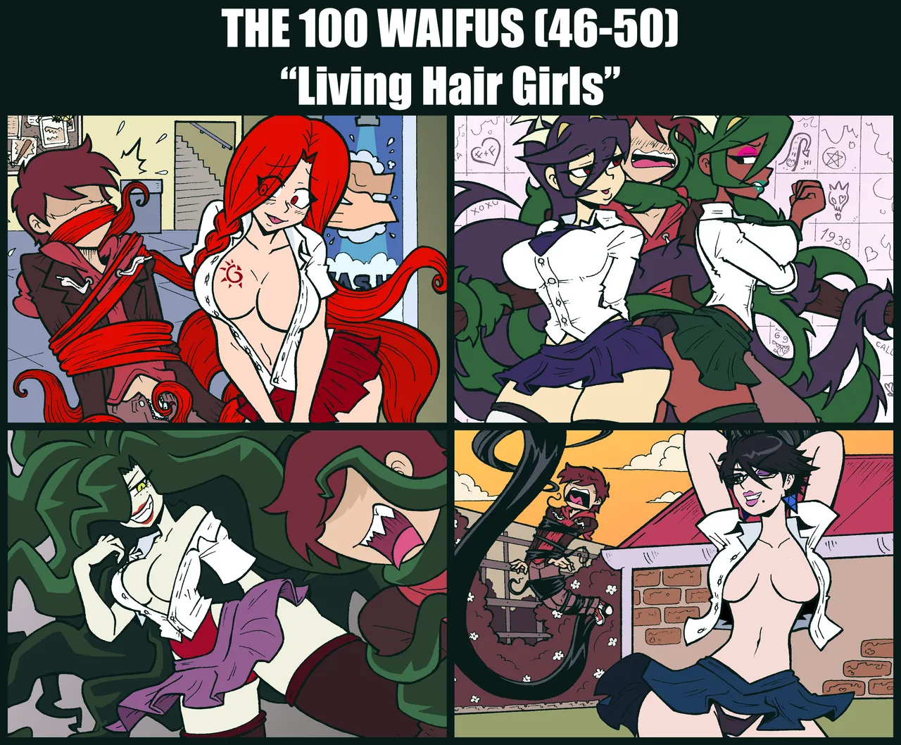 The 100 WAIFUS COMPLETE page 9 full