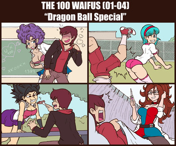 The 100 WAIFUS COMPLETE cover