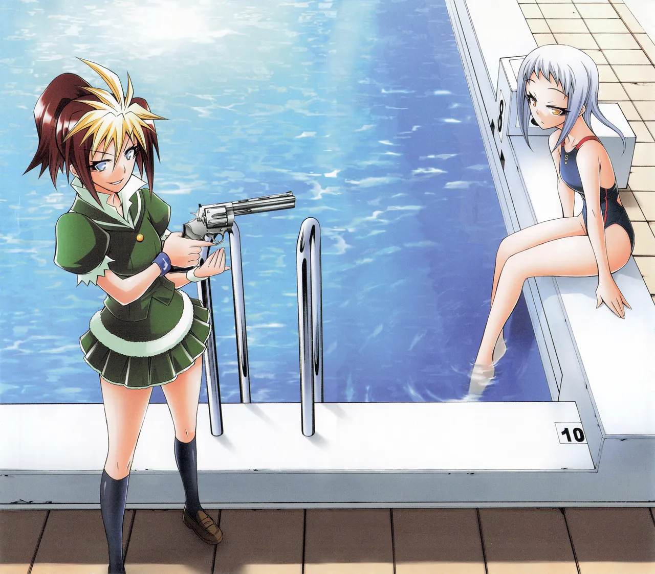 Medaka box: Novel Art Collection page 4 full