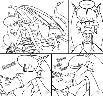Kissy Dragons cover