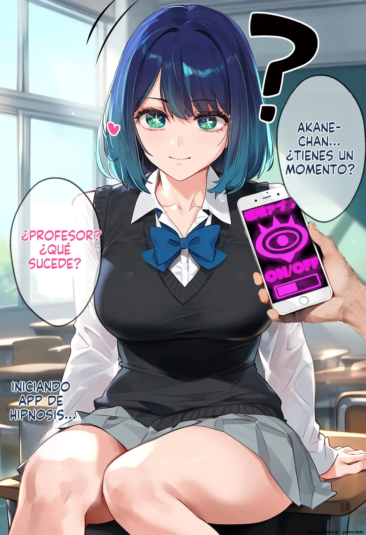 Saimin Ozisan Sensei to Akane Kurokawa  MTL page 2 full