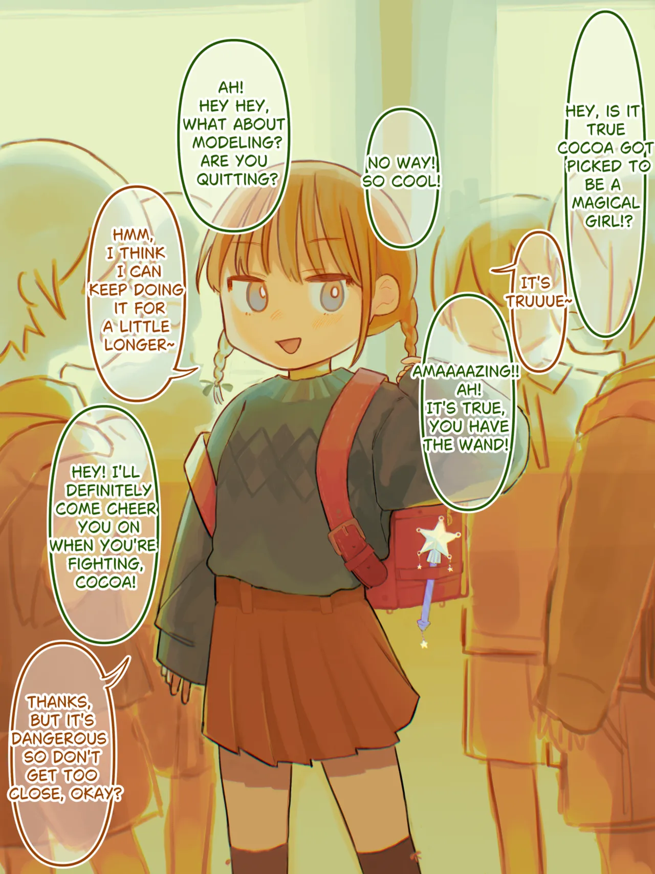 Magical Girl page 1 full