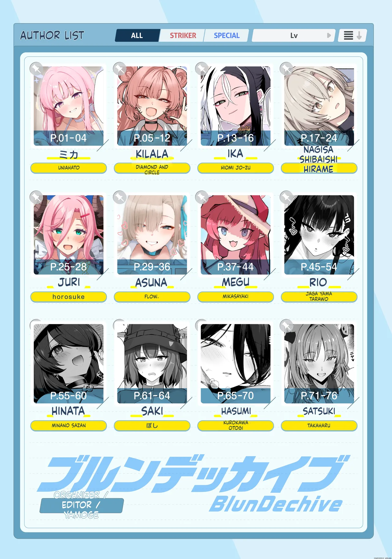 ブルアカパイズリ合同「ブルンデッカイブ」 page 2 full