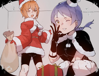 Christmas 2025 with Meili and Petra cover