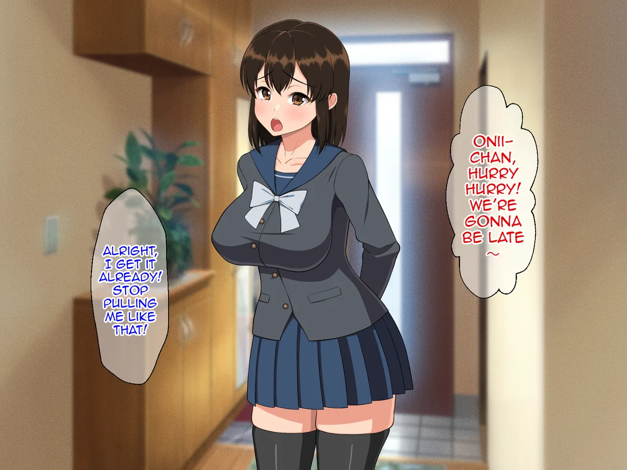 New-Found Sex With My Busty Little Sister Feels Too Good to Stop page 2 full